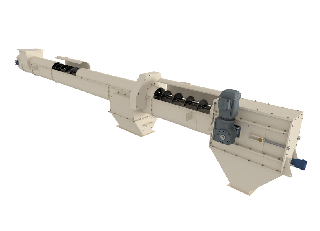 Flight conveyors Gentle, quiet and with low energy consumption